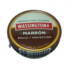 WASSINGTON*POMADA  x 74 cc PREMIUM MARRON